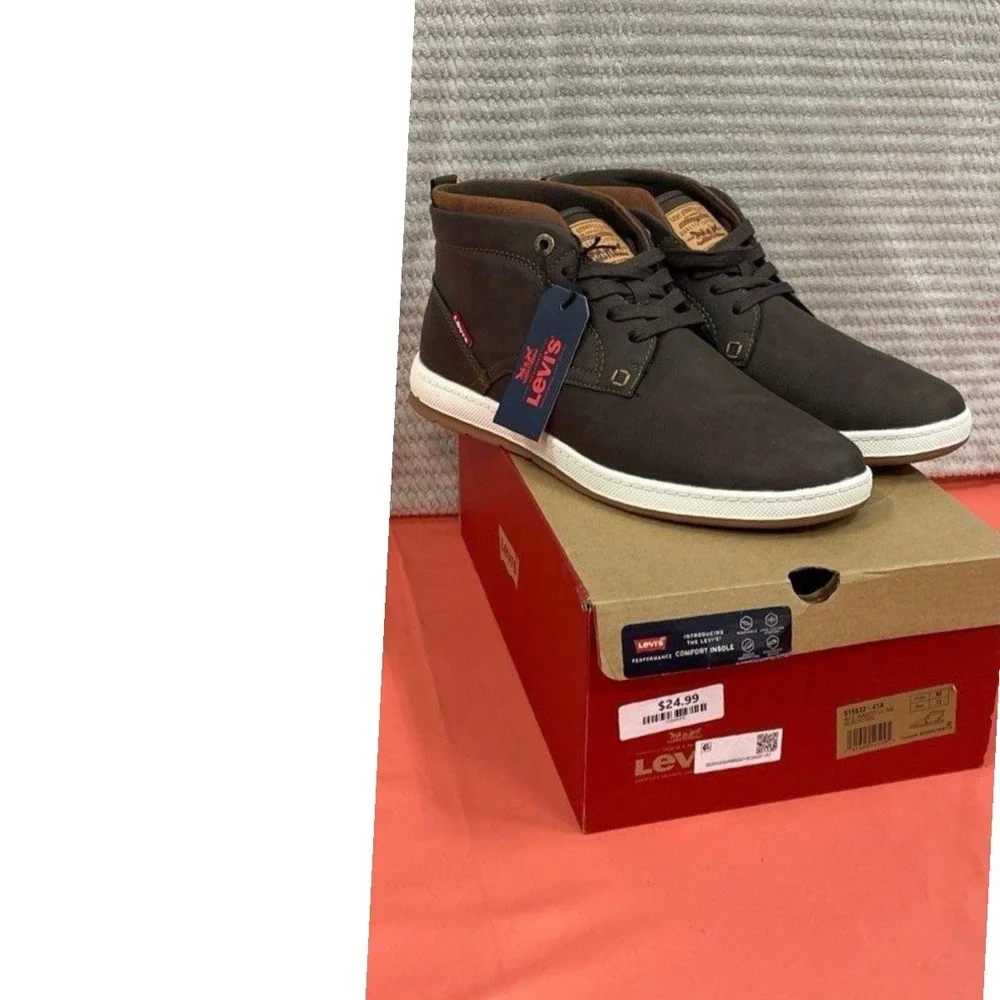 Levi's‎ Ethan Denim II Black/Tan Men's 10 with box and tags